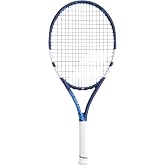 Babolat, Tennis Racket Drive Junior, One Size, Blue/Red, Graphite and Aluminium Composite Frame, Lightweight 230g, Ideal for Young Players 9-11 Years