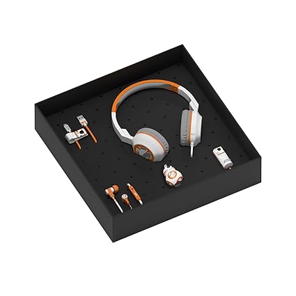 Tribe Star Wars Geschenkbox inkl. USB Stick 16 GB, Micro USB Kabel, KFZ Auto Ladegerät, In-Ear Ohrhörer und On-Ear Kopfhörer 
