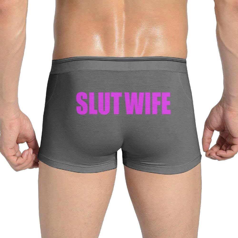 Slut Wife,Mens Cotton Stretch Boxer