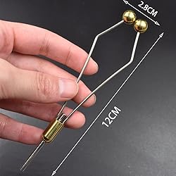 PHECDA PROFLY 2 Sizes Bullet Head Round Brass Feet