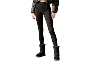 Sunzel Fleece Lined Leggings Women High Waisted Tummy Control Winter Warm Thermal Workout Yoga Pants Tights for Cold Weather