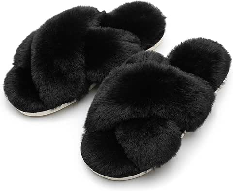 Women’s Ultra-Soft Plush Slippers with Cozy Fleece Lining