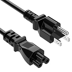 3 Prong Power Cord Replacement Power Cable for