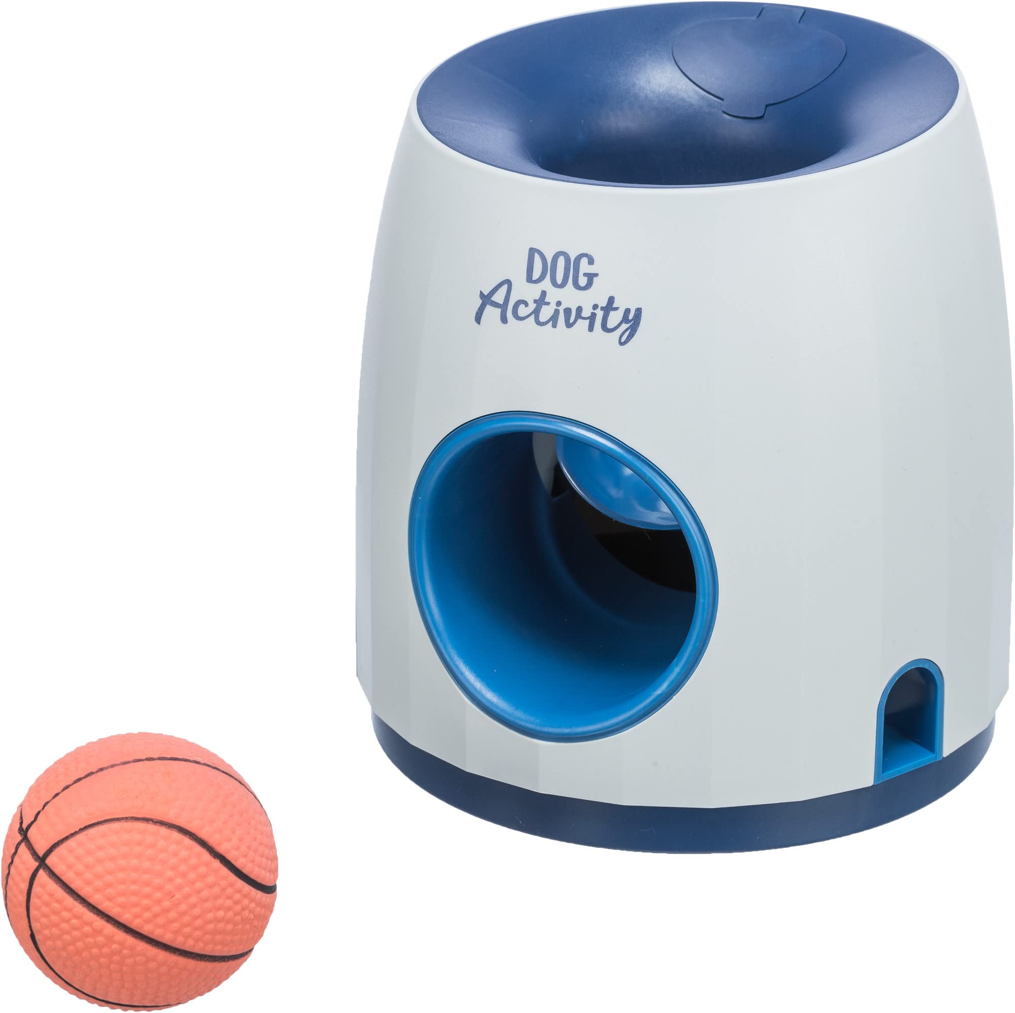 TRIXIE Dog Toy Intelligence Dog Activity Strategy Game ‘Ball & Treat’ - Challenging Intelligence Toy for Dogs to Keep Them Busy 17x18cm, Animal Welfare Compliant - 32009