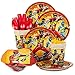 Costume SuperCenter Power Rangers Dino Charge Birthday Party Supplies Standard Tableware Kit Serves 8