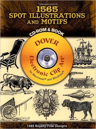 1565 Spot Illustrations And Motifs Dover Electronic Clip Art Cd Rom And Book Deberny Type Foundry 9780486998534 Amazon Com Books