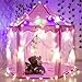 ABSPACE Girls Princess Castle Play Tent Children Large Playhouse,Indoor and Outdoor Toy for Kids with Led Star Light String