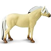 Safari Ltd. Fjord Horse Figurine - Realistic 5.5" Plastic Figure - Educational Toy for Boys, Girls, and Kids Ages 3+