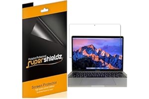 Supershieldz (3 Pack) Anti Glare (Matte) Screen Protector Designed for MacBook Pro 15 inch (2019 2018 2017 2016 Released) Model A1707 A1990 Touch Bar