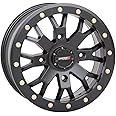 System 3 SB-4 Beadlock 15x7 ATV/UTV Wheel - Matte Black (4/156) 4+3 [15S3-3157]