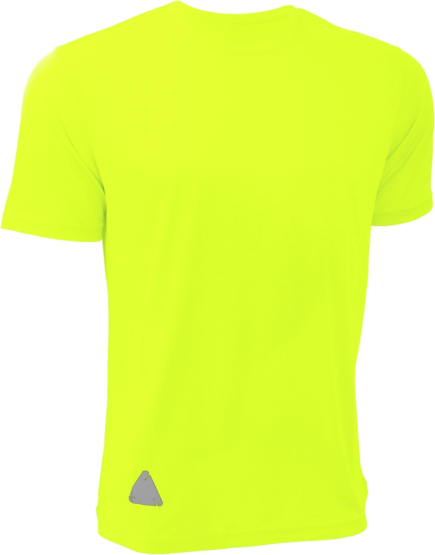 RTY Mens High Visibility Enhanced Dynamic T-Shirt (XL) (Bright Yellow)