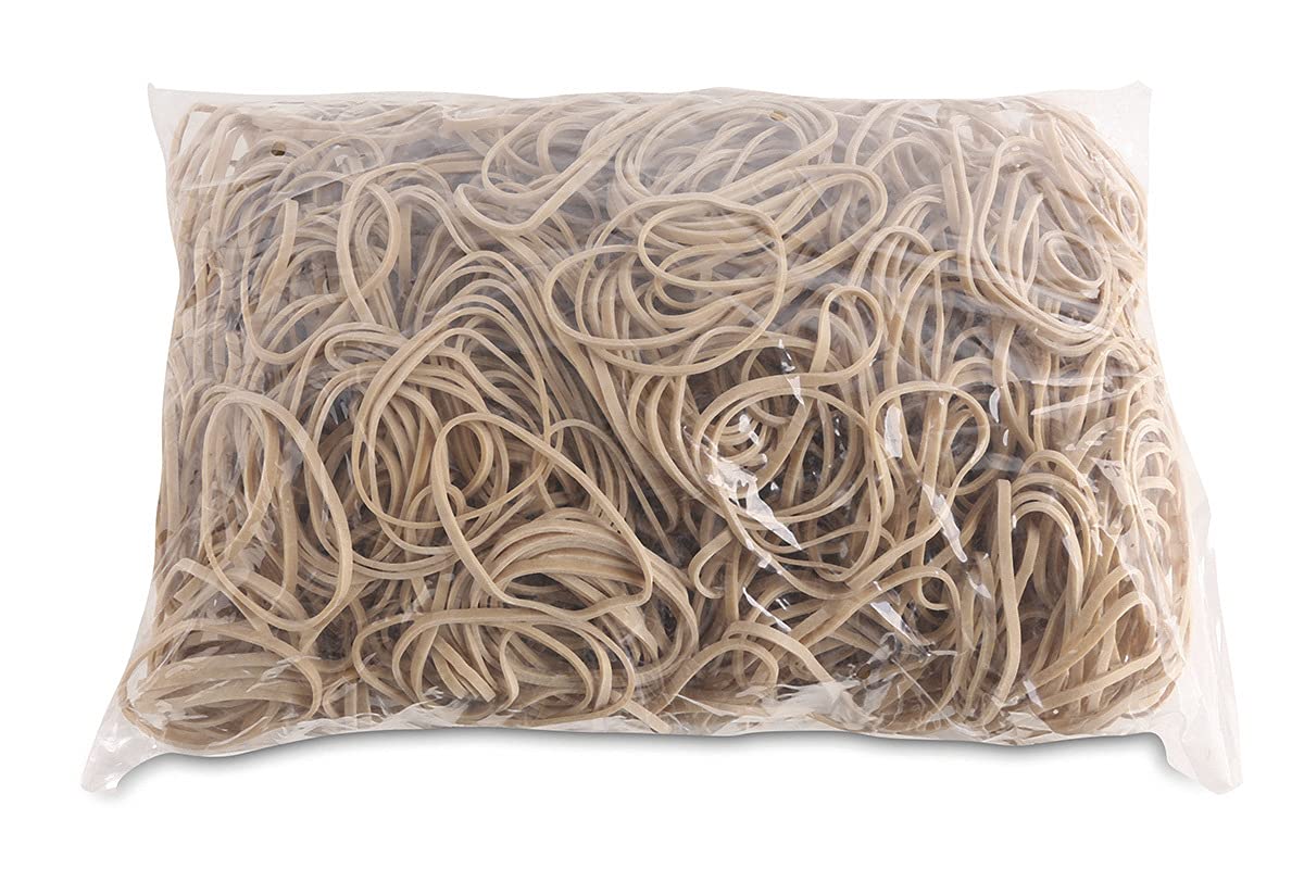 Rubber Bands OFFICE PRODUCTS Diameter 50mm 1,5x3mm 1000g Natural/Small Office Accessories/Type-Standard/Material-Rubber/Weight (g)-1000 / Colour-Natural/Size-1,5x3mm