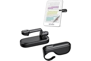 Bnlei Remote Page Turner for Kindle Paperwhite Oasis Kobo eReader, Control Page Turner Clicker for Ipad/Phone/Tablet/E-Book Reading Accessories with Wrist Strap Storage Bag