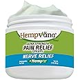 Hempvana Ultra-Strength Nerve Relief Cream w/100% Pure Hemp Seed Oil, AS-SEEN-ON-TV, Relieves Nerve Pain, Shooting Pain, Joint Pain, Tingling, Muscle Cramps, Crawling Sensations, 3 oz Jar