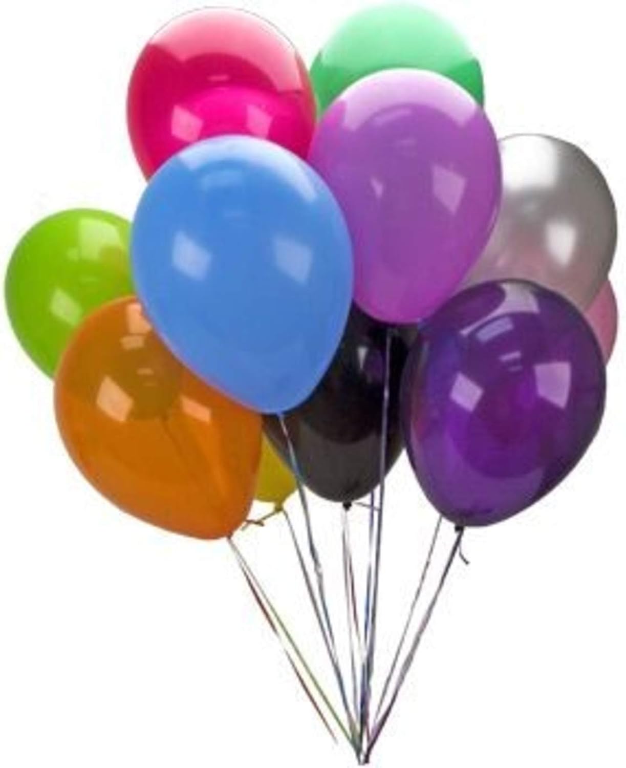 Solid Latex Balloons (10pack) Party Supplies Toys & Games