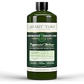 Heart Tone Botanicals Nano Silver Mouthwash | All Natural | Adult Restorative Mouth Rinse | Aloe Vera, Colloidal Silver, & Tea Tree | Complete Oral Care & Fresh Breath | Fluoride, GMO, & Alcohol Free