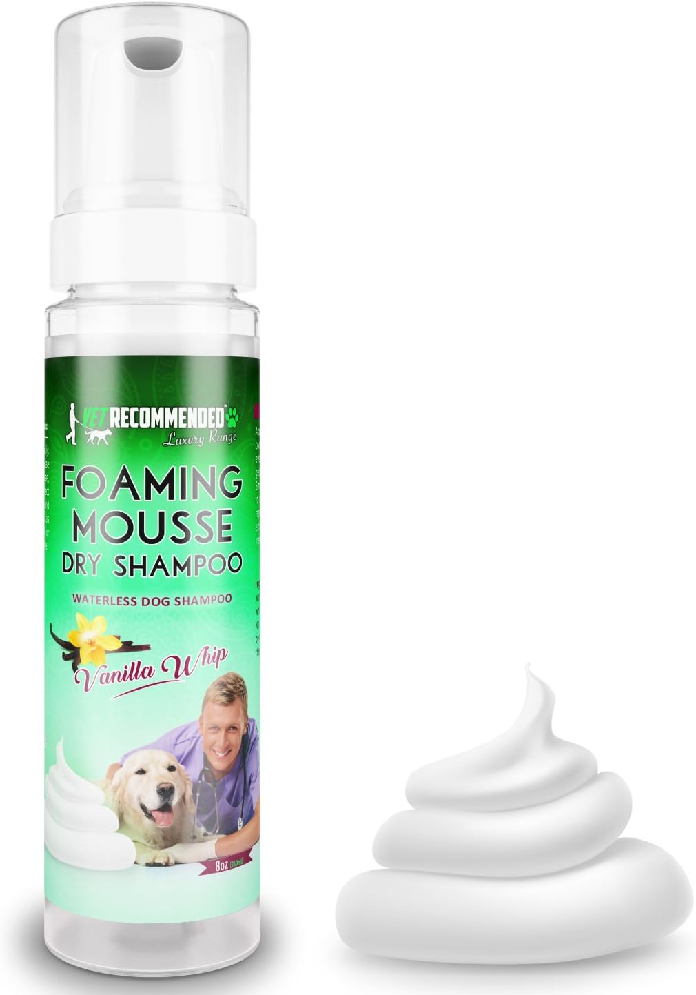 waterless spray dog shampoo