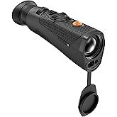 RIX Titan-T6 Thermal Monocular LRF 35mm 640x480 Thermal Imaging Monocular with Laser Rangefinder (50 Hz) 1920×1080 OLED Display Ideal for Night Hunting, Safety Level-Class I, Power Output＜1mW