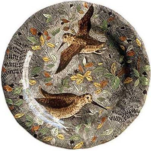 Gien Rambouillet Dinner Plate Woodcock