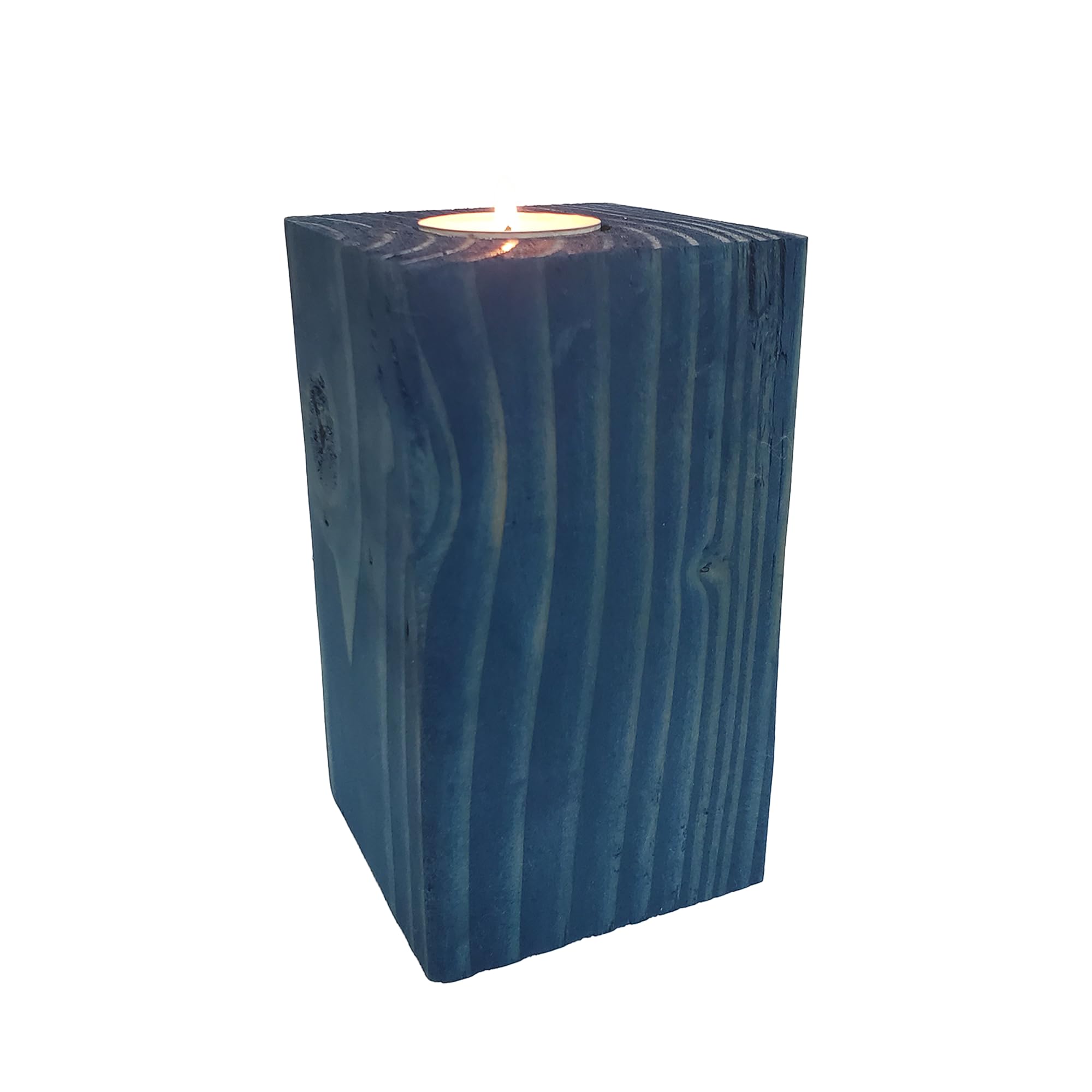 Blue Home Decor Blue Tea Light Candle