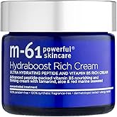 m-61 Hydraboost Rich Cream | Luxurious, Ultra Hydrating Face Cream With Peptides, Vitamin B5, Tamarind, Aloe, Red Marine Seaweed. 48-Hour Hydration. For Mature or Dry Skin - 1.7 Fl Oz