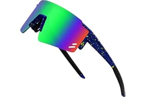 FEISEDY Kids Sunglasses Youth Baseball Sun Glasses, UV400 Sports Teens Cycling Shades for Boys Girls Age 8-16 B0048