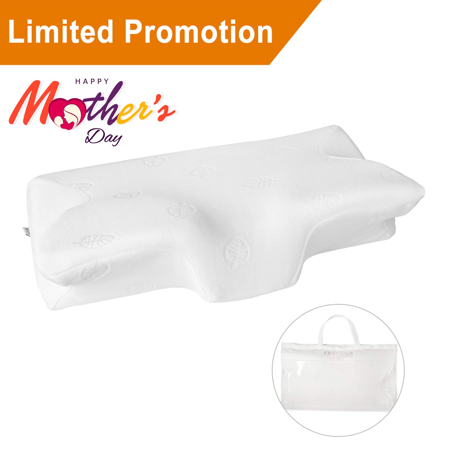 TMJ Relief Pillow Best Neck and Shoulder Muscle Relaxer Traction Device for Pain