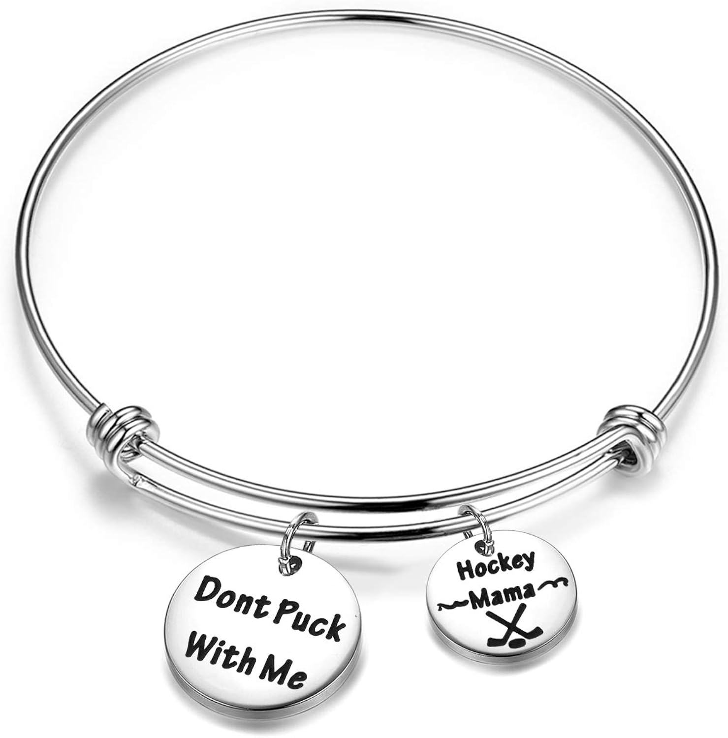 hockey mom bracelet