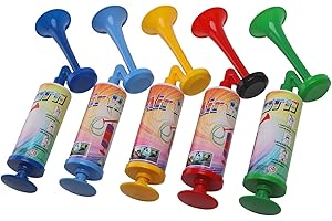 Pump Air Horn Mini, BANHAO Handheld Air Horn Hand Pumps Noisemakers for Sporting Events, Parties, Celebrations, Fun Birthday 
