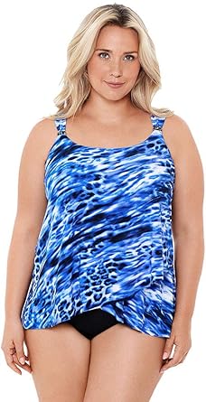 plus size swimwear with underwire bra