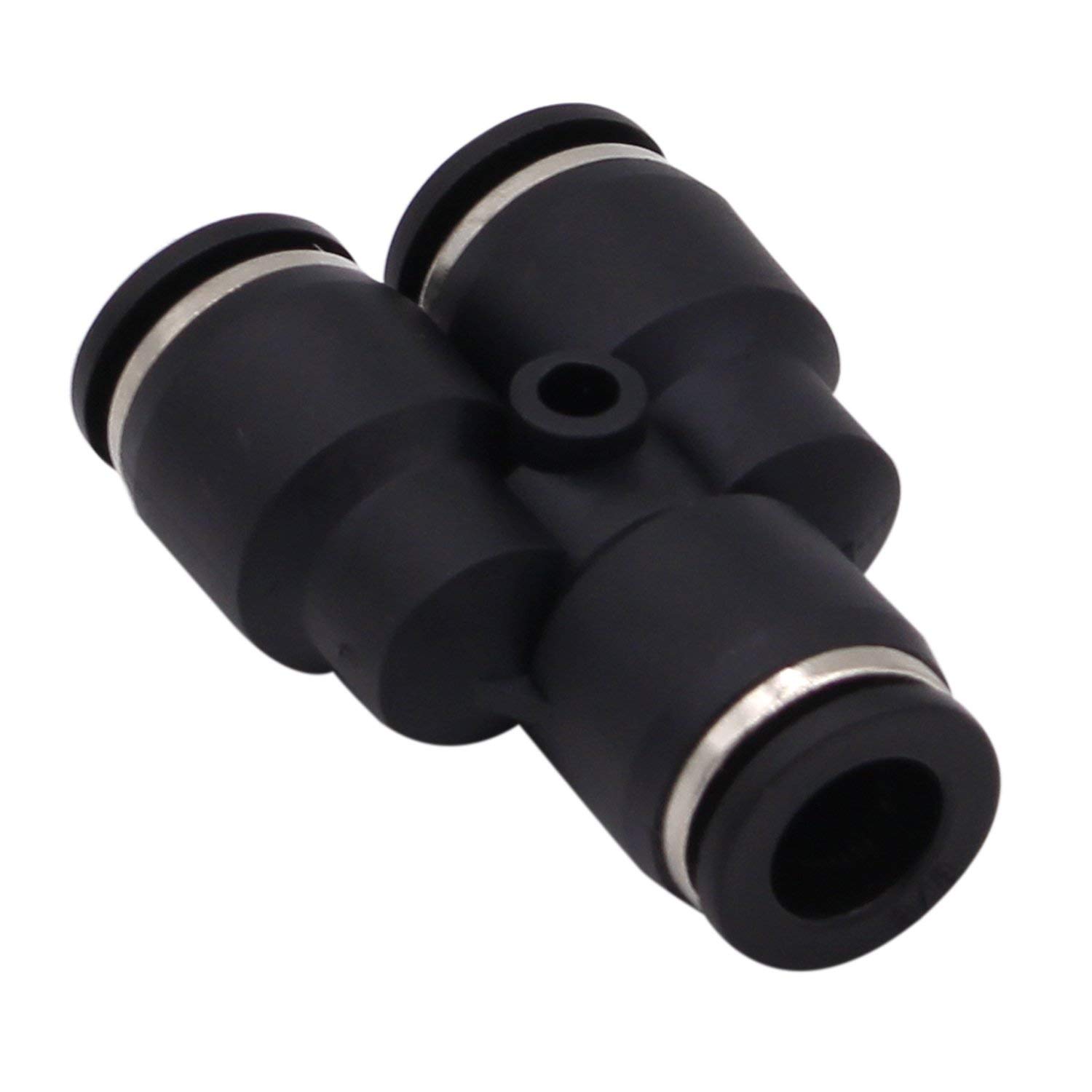 Push to Connect Air Fittings 1/4 inch OD 10 Pack Plastic Push to Connect Fittings Tube Connect Y