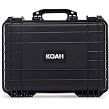 Koah Weatherproof Hard Case with Customizable Foam (18 x 14 x 7 Inch)