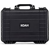 Koah Weatherproof Hard Case with Customizable Foam (18 x 14 x 7 Inch)