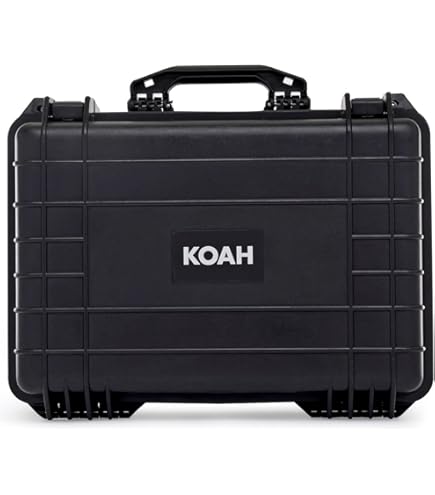 Amazon.com : Monoprice Weatherproof/Shockproof Hard Case - Black