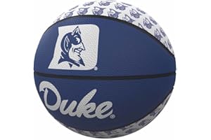 LOGO BRANDS Duke Repeating Logo Mini-Size Rubber Basketball