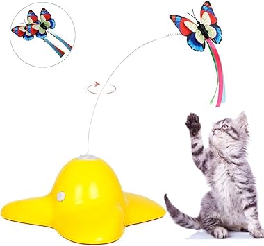 湿原 適切に 健全 猫 蝶々 おもちゃ Jaxjugglers Org