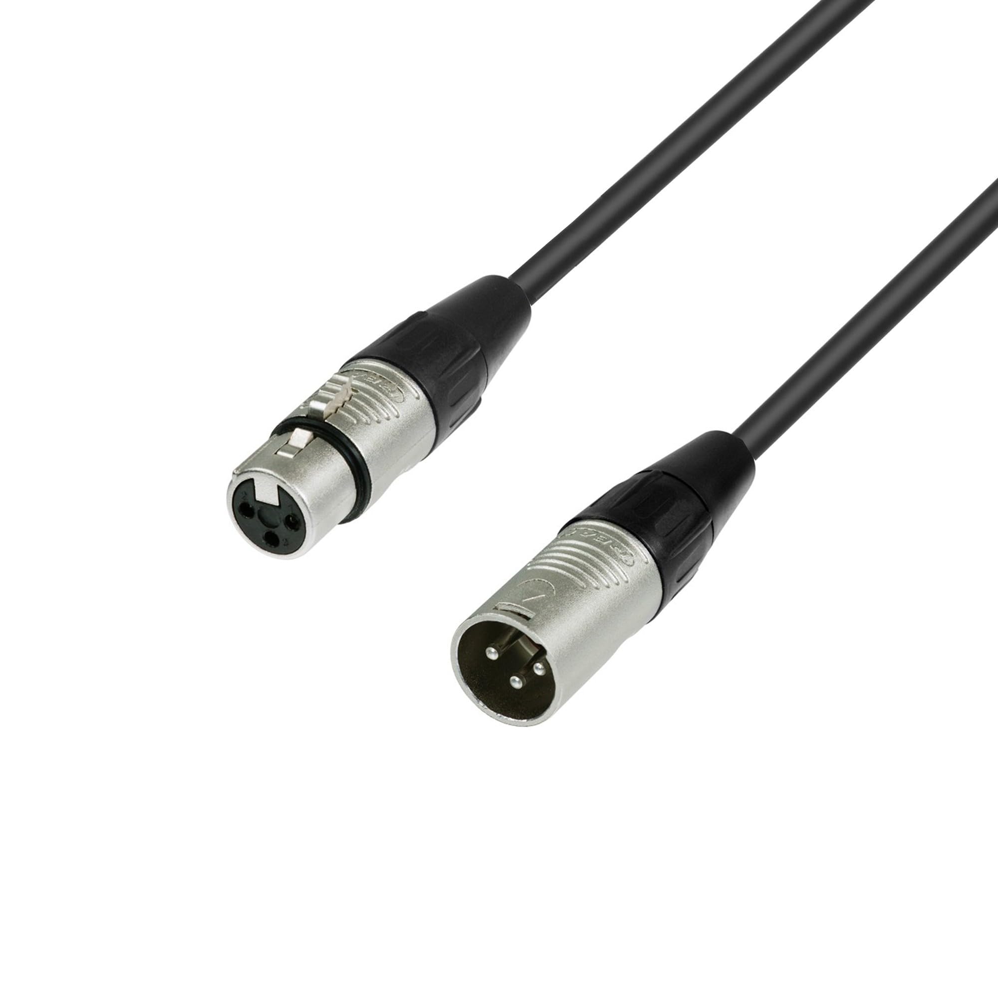 Adam Hall 4 Star Series 5m Rean XLR Female to XLR Male Microphone Cable