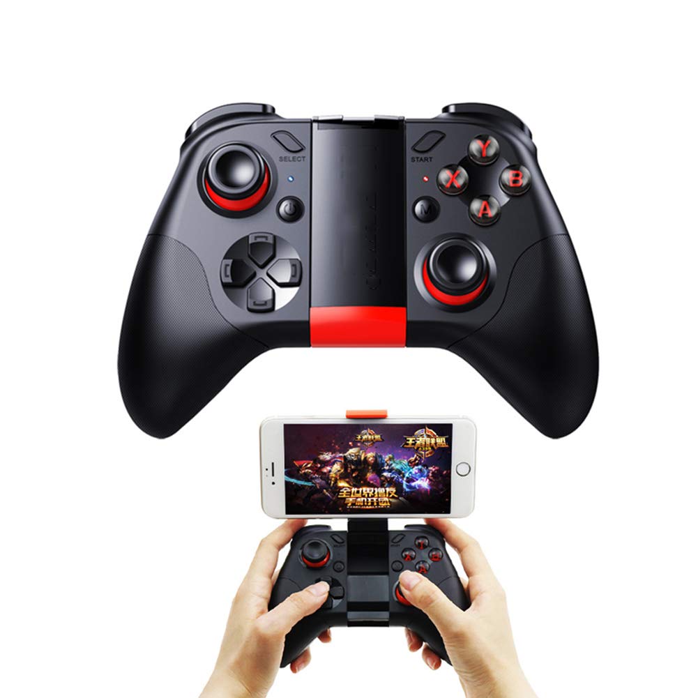 Game Pad, Bluetooth Gamepad Controller Mobile Trigger Joystick for iPhone Android Phone Cell PC Smar