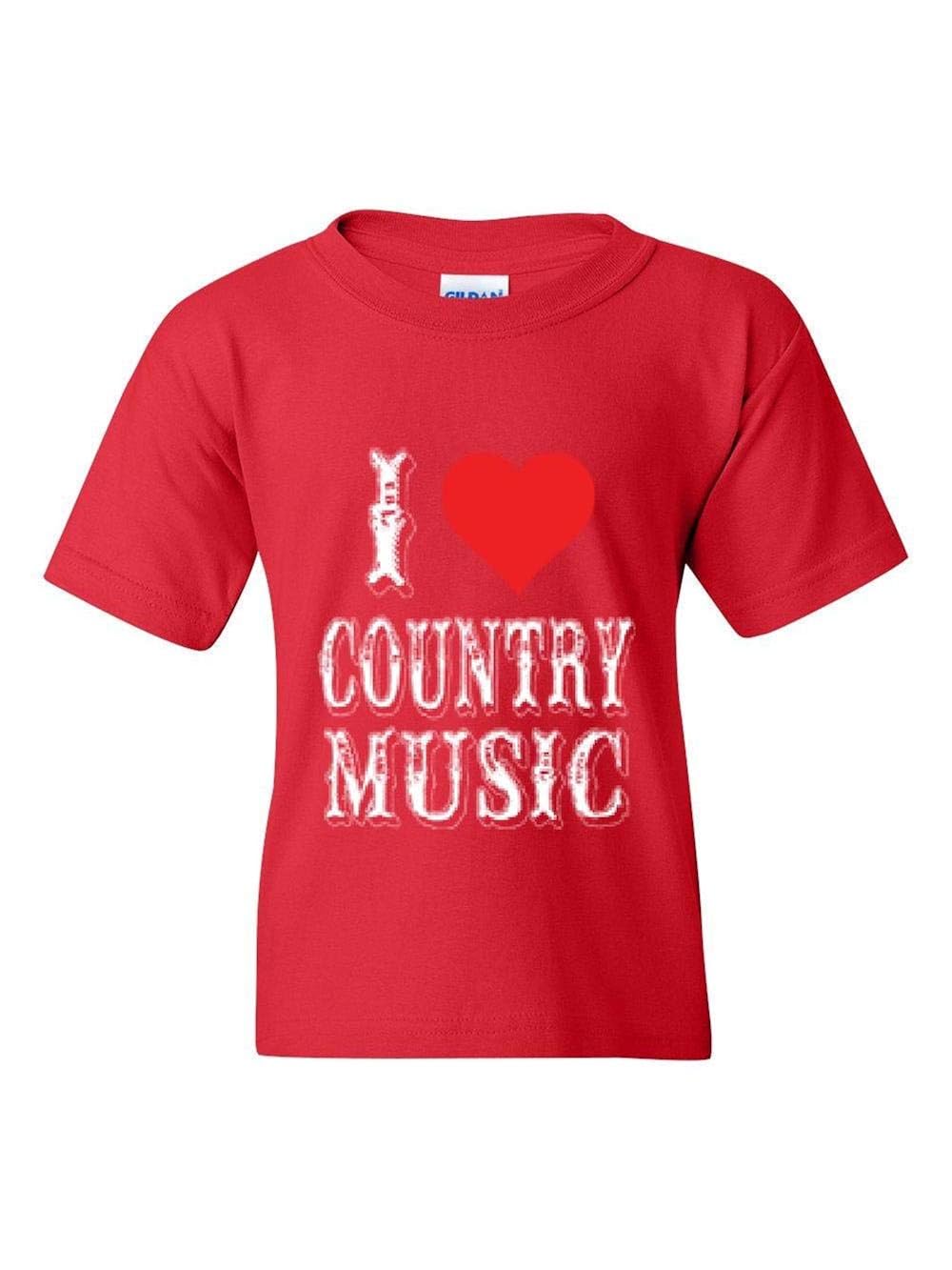 I Love Country Music Festival Unisex T Shirt 4972 Jznovelty