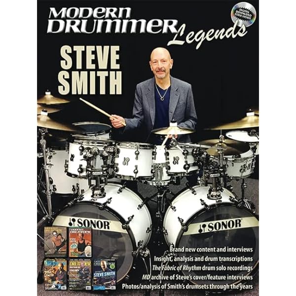 【教則DVD・Dr】STEVE SMITH Drumset Technique Amazon.com: Steve Smith-Drumset Technique/History of the