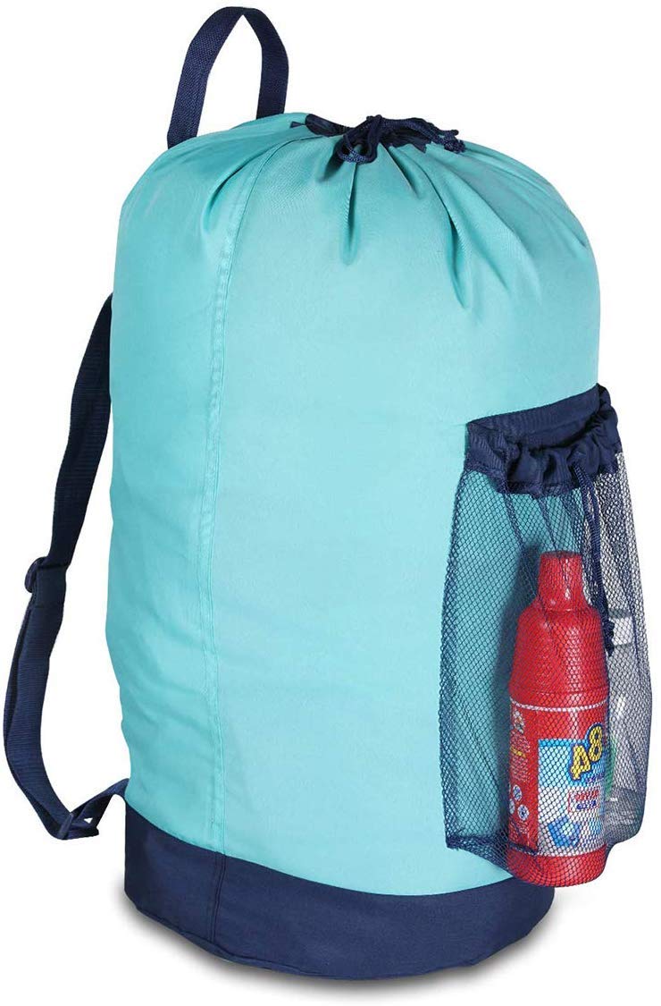 Backpack Laundry Bag Laundry Backpack with Shoulder Straps and Mesh