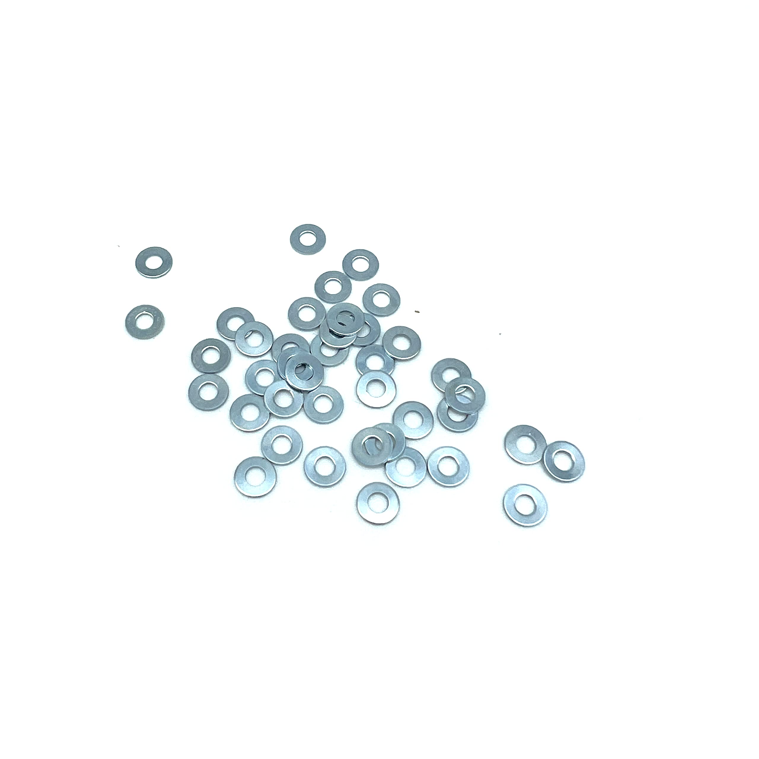 Glengor Washers M2.5 | Steel Zinc Plated | Form A | (Pack of 40)