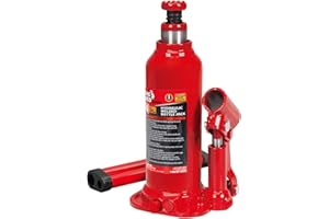 Big RED Hydraulic Welded Bottle Jack, 4 Ton (8,000 lb) Capacity