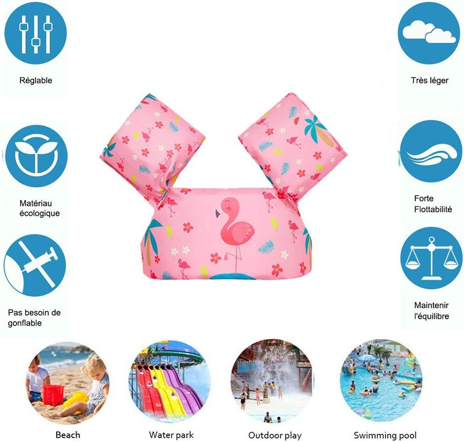 Flottaison Et Natation Pour Enfants Gilet Piscine Enfant Pour 2 6 Ans Fy Nx Brassard Et Ceinture Gilet De Flottaison 15 30kg Sports Et Loisirs Gilets De Sauvetage