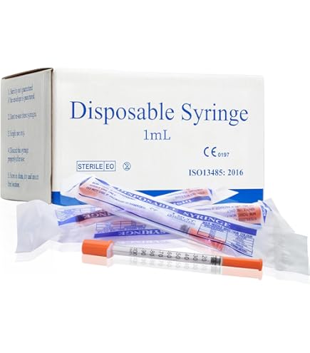 10st Insulinsprutor U-100 1ml 30G 0,30 x 8mm