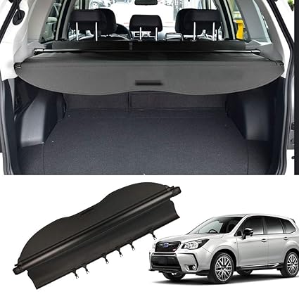 Marretooauto Shield Shade Tonneau Covers Fit 14 19 Subaru Forester Manual Tailgate Interior Rear Trunk Cargo Cover Security Amazon In Car Motorbike