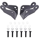Tuningsworld 3&rdquo;- 5&rdquo; Shock Extenders for Chevy/GMC C1500 2WD 1988-1998 | Rear Shocks Drop Lowering Extension Brackets