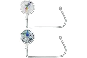 KSMD Purse Hooks for Table and Bars - Set of 2, Handbag Holder, Pocketbook Holder, Bag Storage