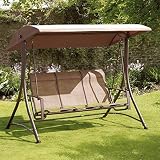 SunTime 3-Seater Havana Swing Hammock with Canopy - Bronze view 2