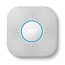 Nest Protect Smoke and Carbon Monoxide Alarm, Protect Your Home From Fire and Gas Leaks, Even When You're Away, Battery Powered (Second Generation)